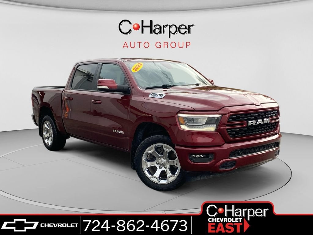 2022 RAM 1500 Big Horn Crew Cab 4x4 5'7" Box