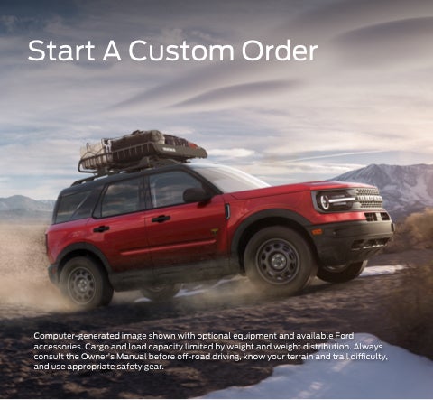 Start a custom order | C. Harper Ford in Belle Vernon PA