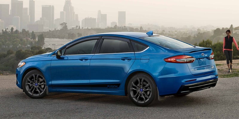 2019 Ford fusion blue