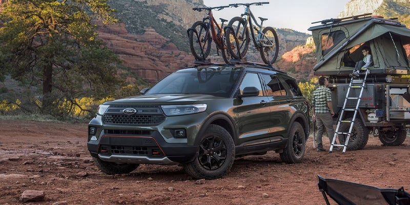2024 ford explorer with bike rack