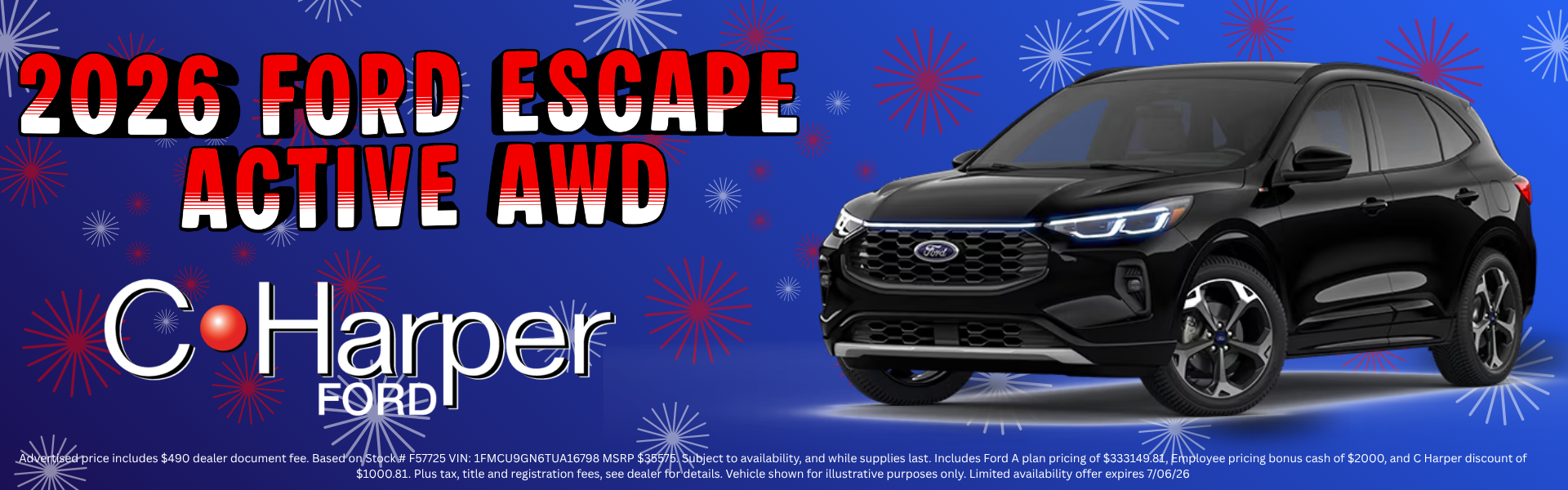 2026 Ford Escape