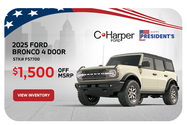 2025 FORD BRONCO 4 DOOR