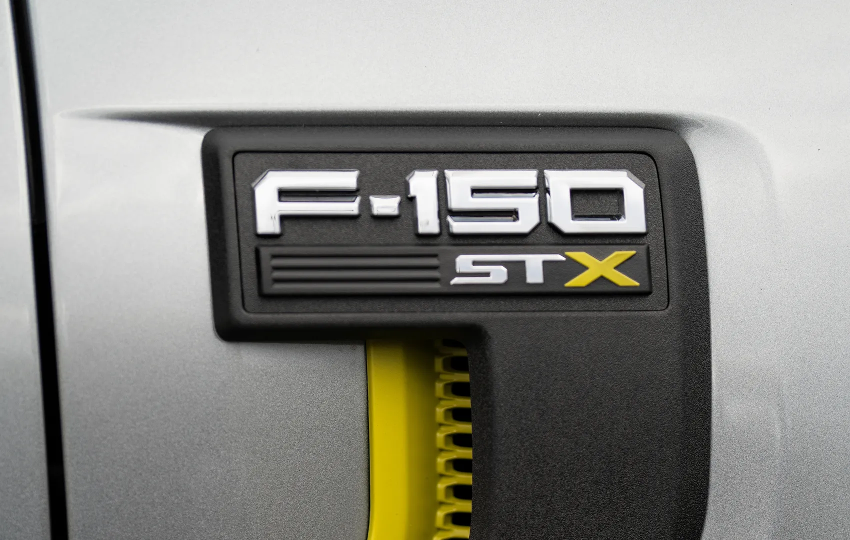 Ford F-150 STX in silver color